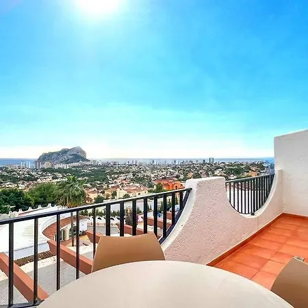 Flamingo - Imperial Park - Sea View, 6 Pools, Terrace Calpe