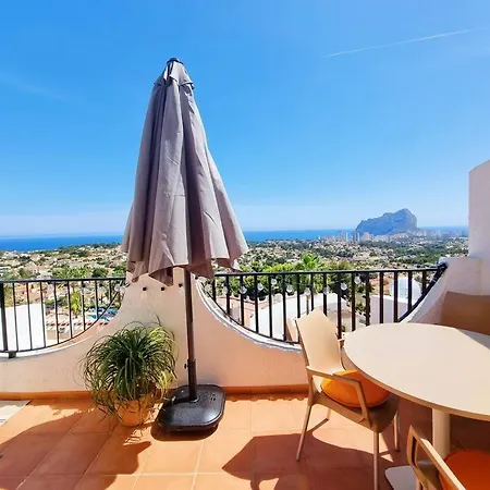 Apartment Flamingo - Imperial Park - Sea View, 6 Pools, Terrace Calpe