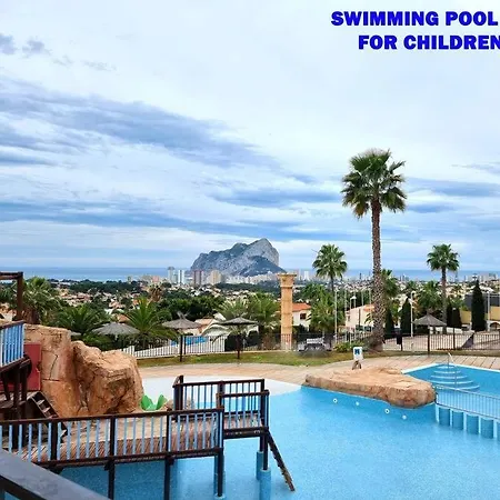 Flamingo - Imperial Park - Sea View, 6 Pools, Terrace Calpe