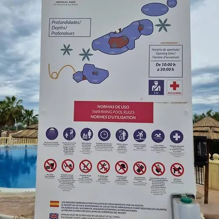 Flamingo - Imperial Park - Sea View, 6 Pools, Terrace Apartment