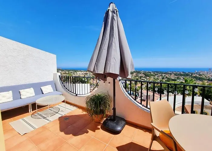 Flamingo - Imperial Park - Sea View, 6 Pools, Terrace * קלפה