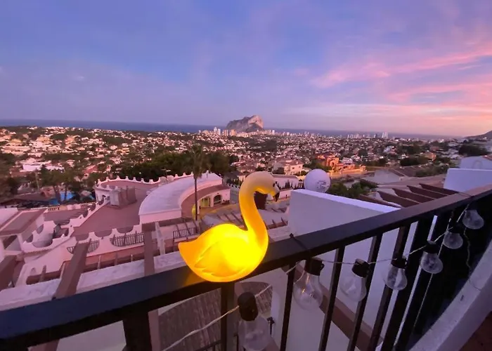 Flamingo - Imperial Park - Sea View, 6 Pools, Terrace * קלפה