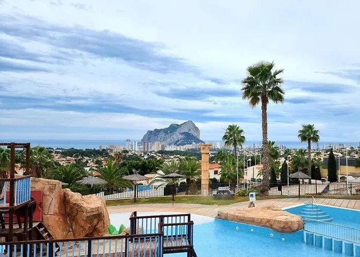 Flamingo - Imperial Park - Sea View, 6 Pools, Terrace קלפה